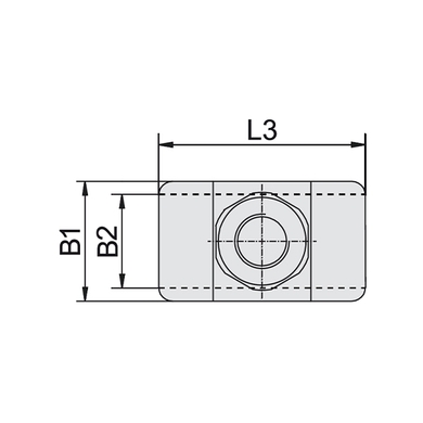 Adaptateur rail de montage - CRA - Gr.3S-6S