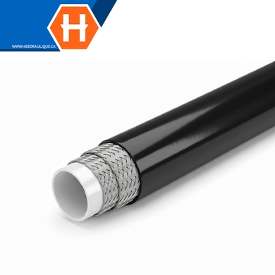 Thermoplastic black hose 100R18