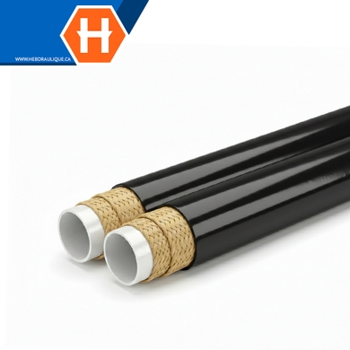 Boyau thermoplastique double noir SAE 100R8