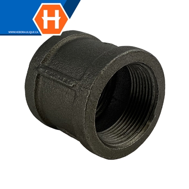 Black steel pipe #150 coupling - F.NPT