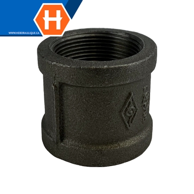Black steel pipe #150 coupling - F.NPT