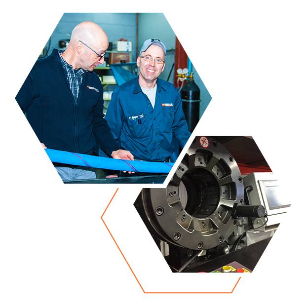 Services hydrauliques en succursale